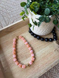 Chunky Necklace-- Pink
