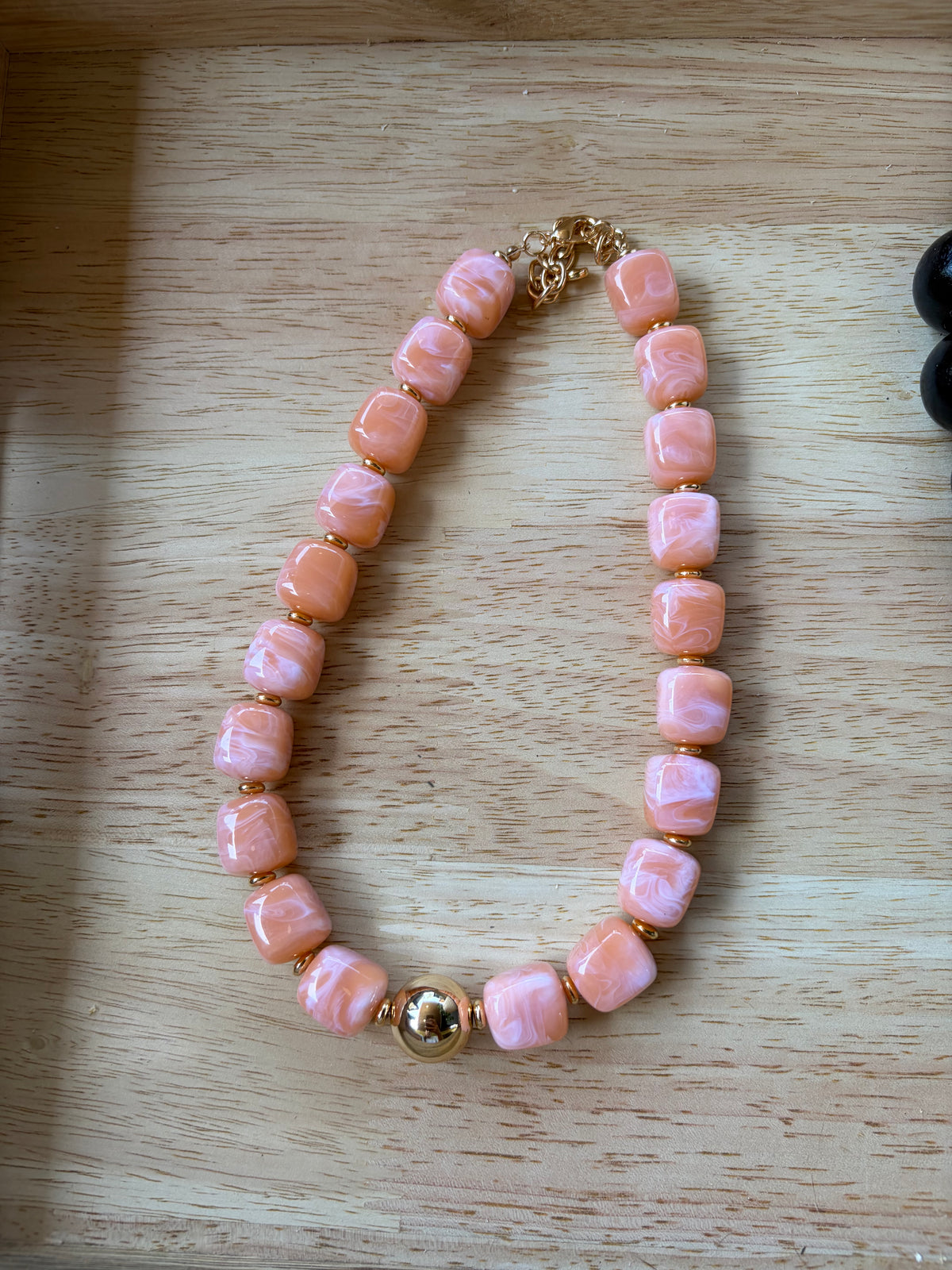 Chunky Necklace-- Pink