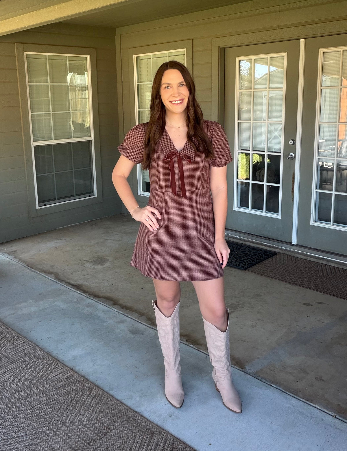 The Darlin' Gingham Dress